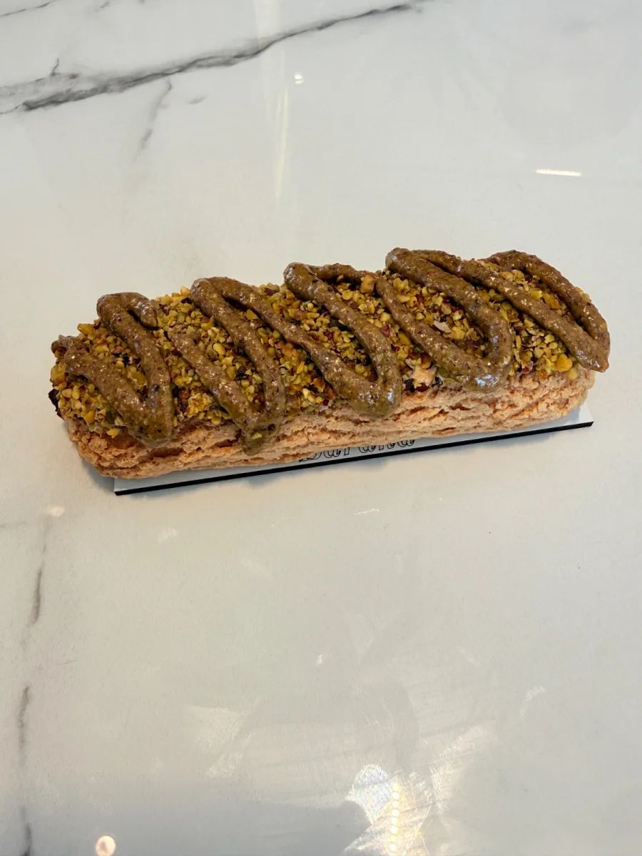 Éclair pistache