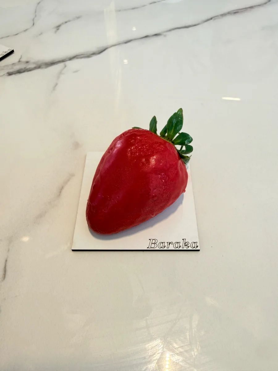 Trompe l'œil fraise