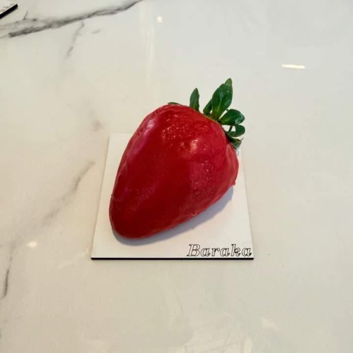 Trompe l'œil fraise