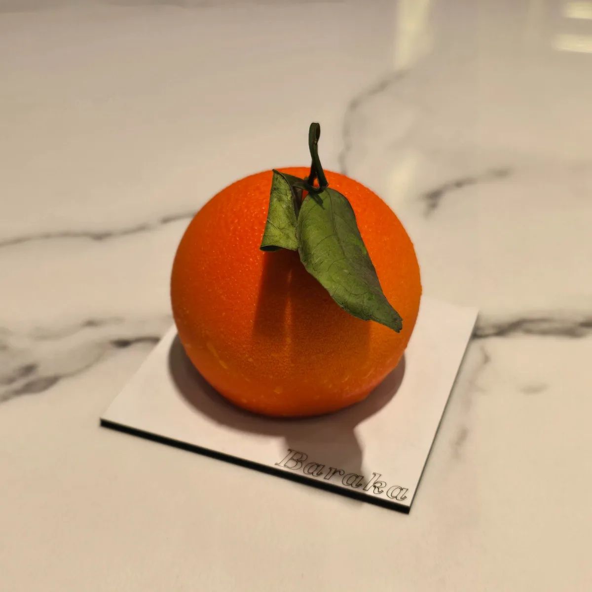 Trompe l'œil orange