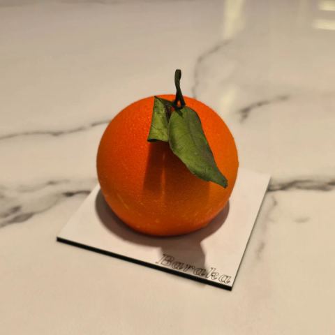 Trompe l'œil orange