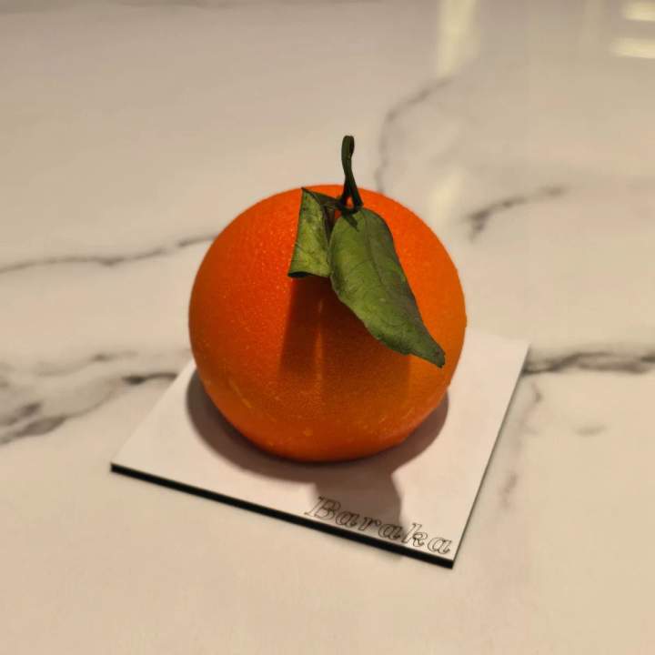 Trompe l'œil orange