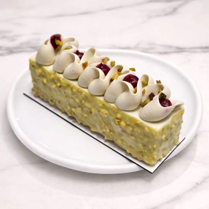 Pistache framboise