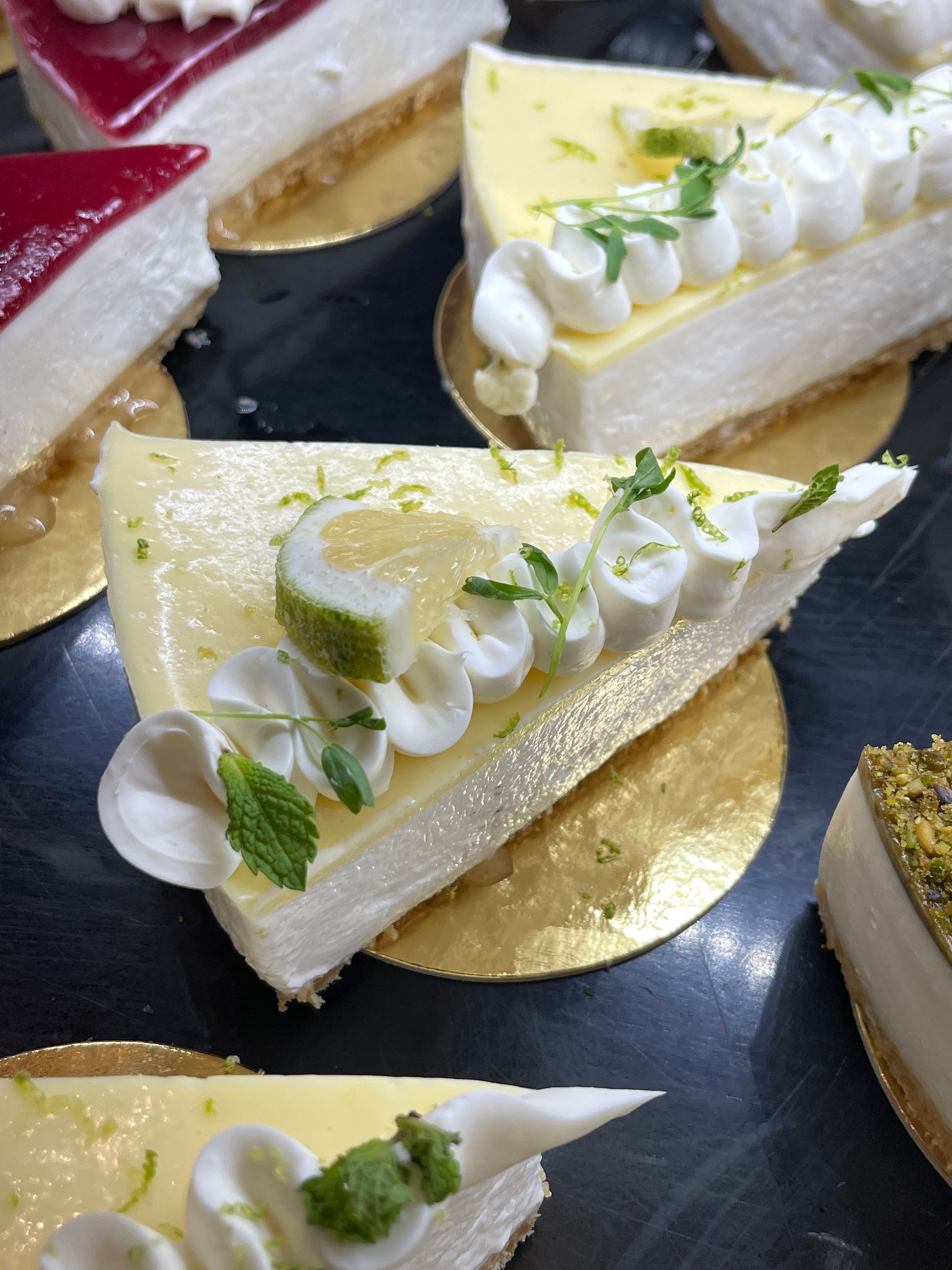 Cheesecake citron
