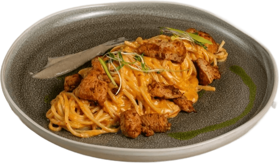 Spaghetti à la tunisienne poulet
