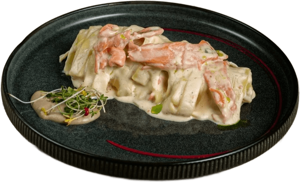 Tagliatelle au saumon