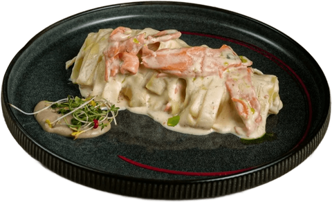 Tagliatelle au saumon
