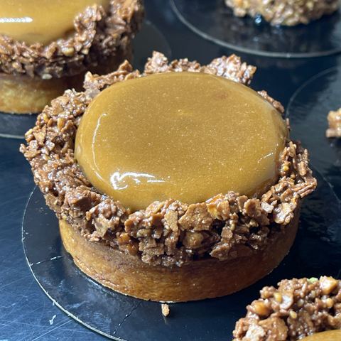 Tartelette café & noisette