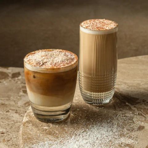 Coconut macchiato