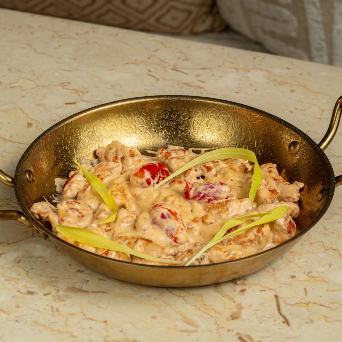 Poulet crémeux toscan