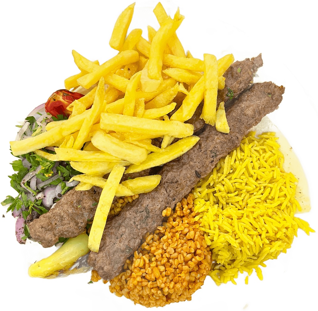 وجبة كباب لحم